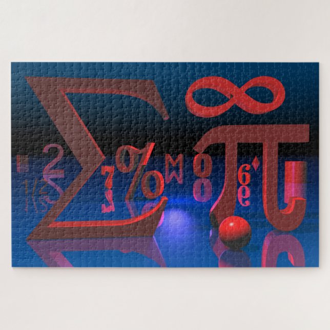 Puzzle Matemáticas (Horizontal)