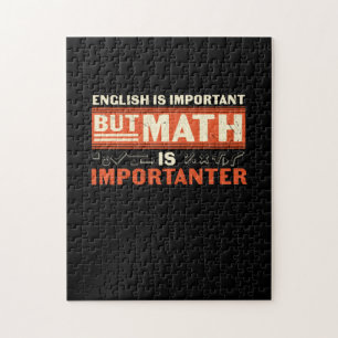Puzzle Matemáticas Es Importante