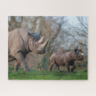Puzzle Maternidad de Rinoceronte