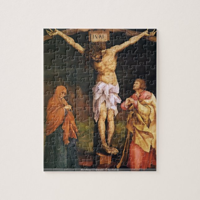 Puzzle Matías Grnewald - crucifixión (Vertical)