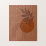 Puzzle Matisse inspiró en vibraciones del desierto Formas<br><div class="desc">Las hermosas Matisse inspiraron en las formas florales y abstractas de las obras de arte en tonos desérticos de terracota y óxido.</div>