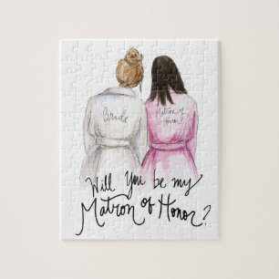 Puzzle ¿Matrona del honor? Br de DK de la novia del boll