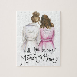 Puzzle ¿Matrona del honor? El Br de la novia del bollo