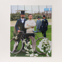 Maurice Garin Ganador Paris-Roubaix 1898 Color Red