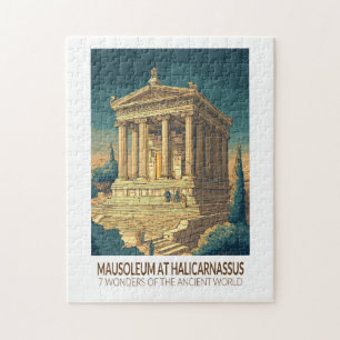 Puzzle Mausoleo de Halicarnaso 7 Maravillas del Mundo