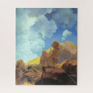 Puzzle Maxfield Parrish Mañana 1922 Nube Azul Arte Fino