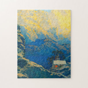 Puzzle Maxfield Parrish se aleja de todo 1941