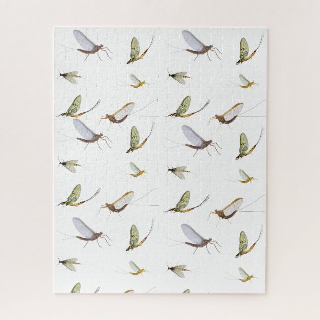 Puzzle Mayflies (Vertical)