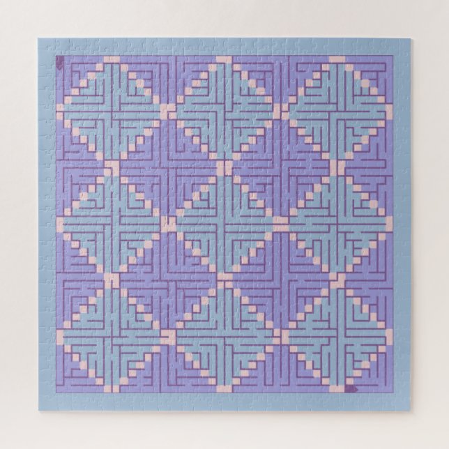 Puzzle Maze Patchwork (Vertical)