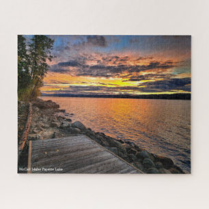 Puzzle   McCall Idaho Sunset en Payette