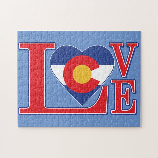 Puzzle Me encanta Colorado (Horizontal)