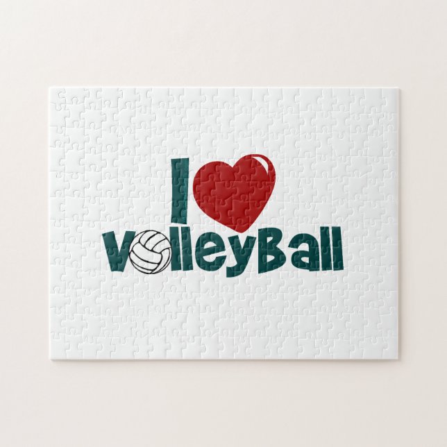 Puzzle Me encanta el voleibol (Horizontal)