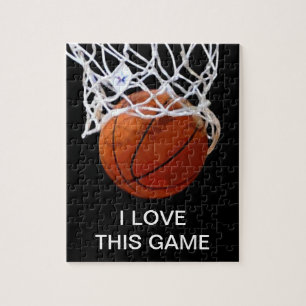 Puzzle Me Encanta Este Juego Deporte De Baloncesto