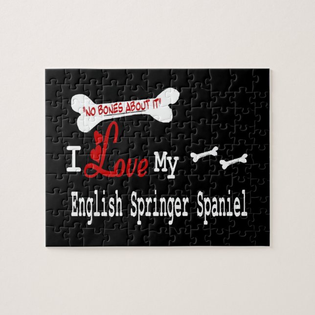 Puzzle Me encanta mi español Springer inglesa (Horizontal)