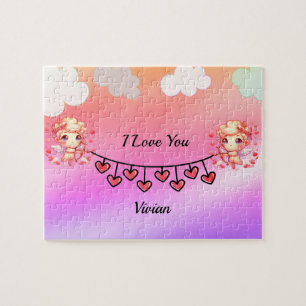 Puzzle Me encanta tu nombre personalizado