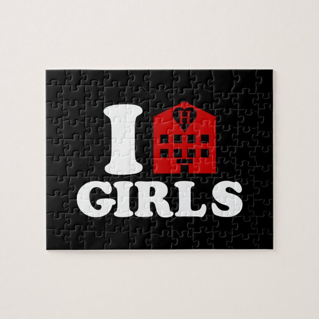 Puzzle Me encantan los Chicas de los hoteles (Horizontal)