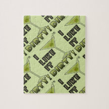 ¡ME GUSTA MORIR! Dirty Martini Cocktail Humor