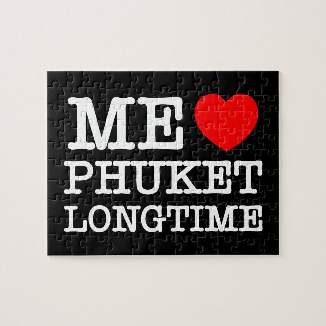 PUZZLE ME LOVE PHUKET LONGTIME (Horizontal)