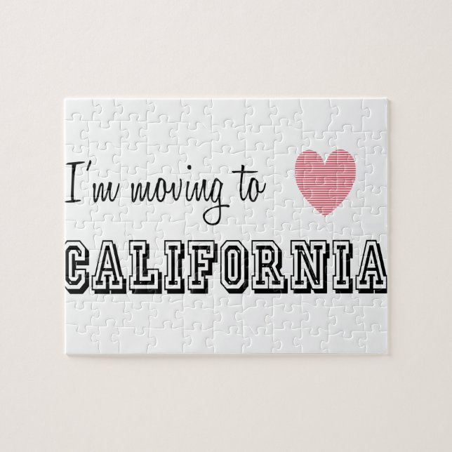 Puzzle Me mudo a California (Horizontal)