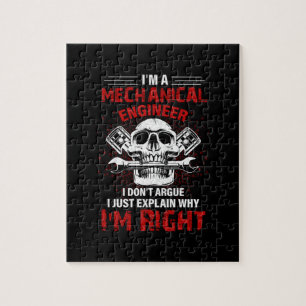 Puzzle Mecánica Soy Ingeniero Mecánico