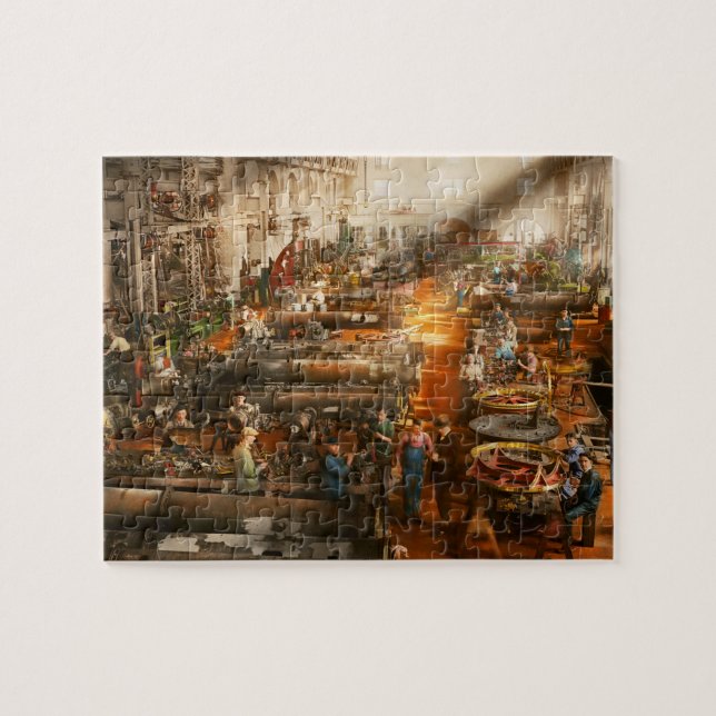 Puzzle Mecánico - Bienvenido al espectáculo de armas 1917 (Horizontal)