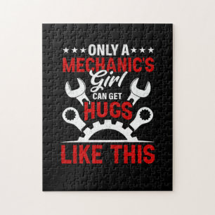 Puzzle Mecánico sólo Chica de un mecánico