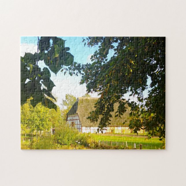 Puzzle Mecklenburg Western Pomerania. (Horizontal)