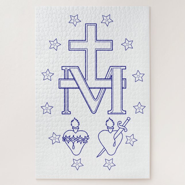 Puzzle Medalla de Nuestra Señora de las Gracias (Vertical)