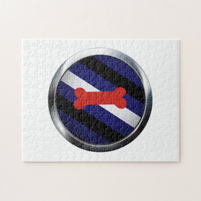 PUZZLE MEDALLIÓN DE ORGULLO DE JUEGO DE PUPPY (Horizontal)