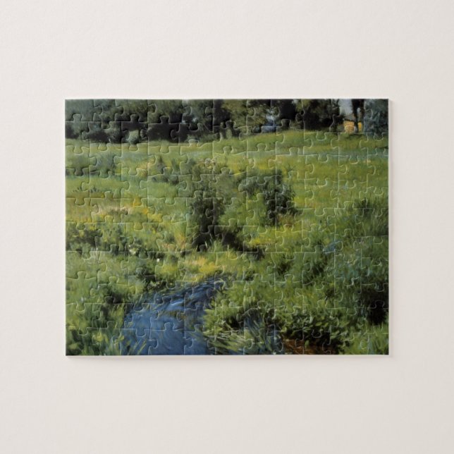 Puzzle Medfield de billar por Dennis Miller Bunker, Arte  (Horizontal)