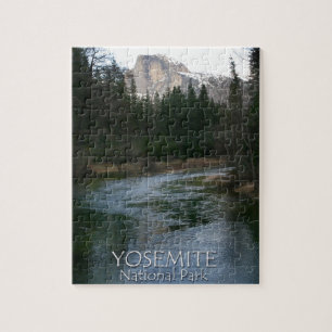 Puzzle Media bóveda en el parque nacional de Yosemite,
