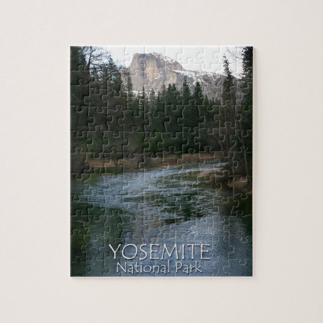Puzzle Media bóveda en el parque nacional de Yosemite, (Vertical)
