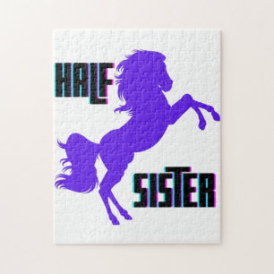 Puzzle Media Hermana Poni Morado Hermano