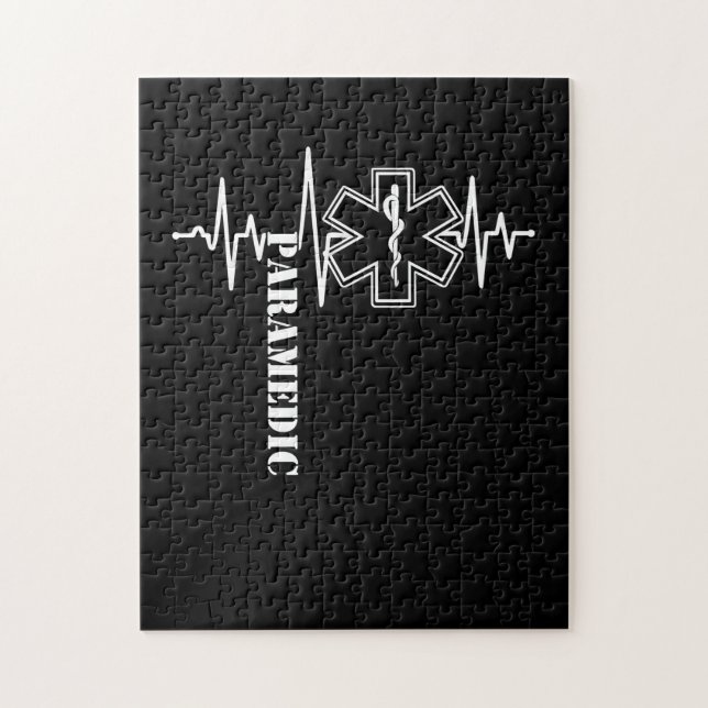 Puzzle Médica paramédico de la Enfermera (Vertical)