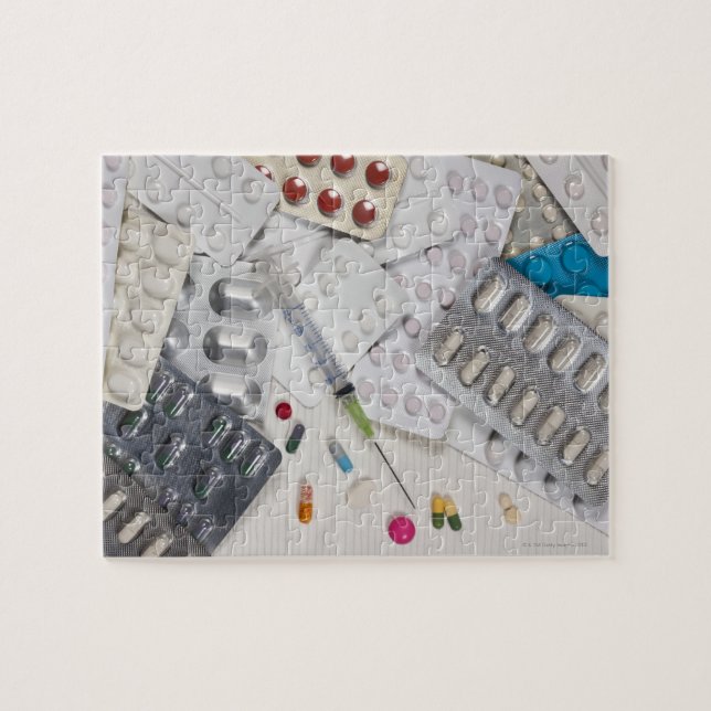 Puzzle Medicamentos utilizados en el tratamiento de medic (Horizontal)