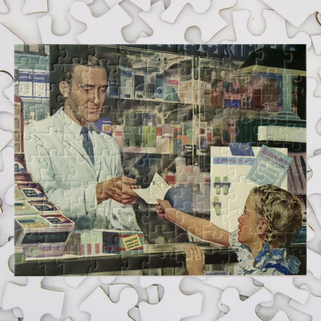 Puzzle Medicina veterinaria, farmacéutica y Chica en farm (Subido por el creador)