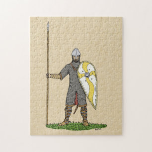 Puzzle Medieval Norman Knight Circa 1066