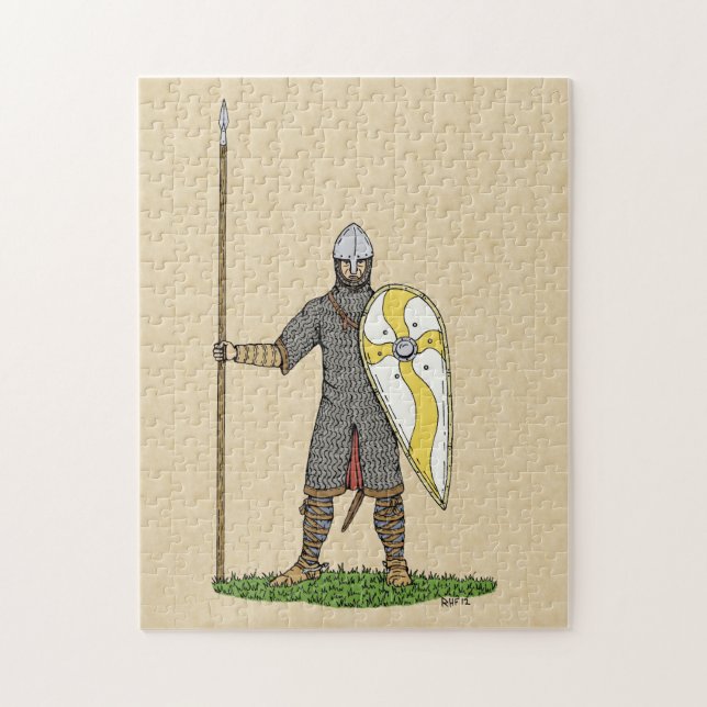 Puzzle Medieval Norman Knight Circa 1066 (Vertical)