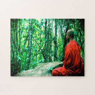 Puzzle Meditación budista Sri Lanka.