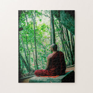 Puzzle Meditación budista Sri Lanka.