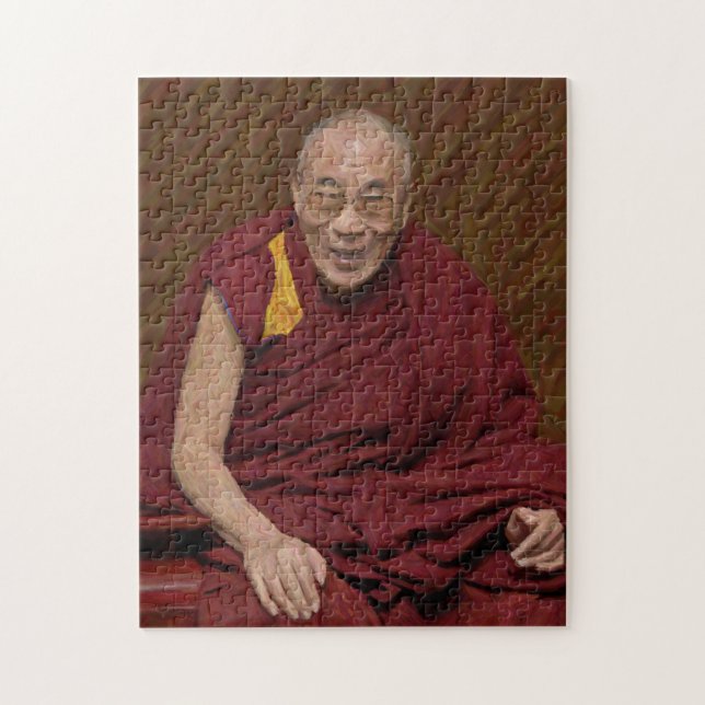 Puzzle Meditación budista Yog del Buddhism de Dalai Lama (Vertical)