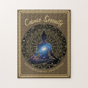 Puzzle Meditación Serenidad Cósmica – Mandala de la Galax