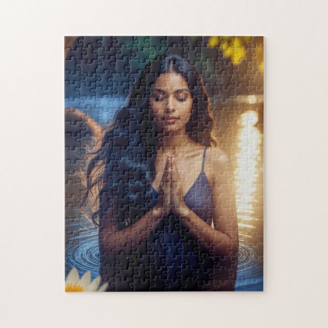 PUZZLE MEDITATION - YOGA - WELLNESS - CARPE DIEM (Vertical)