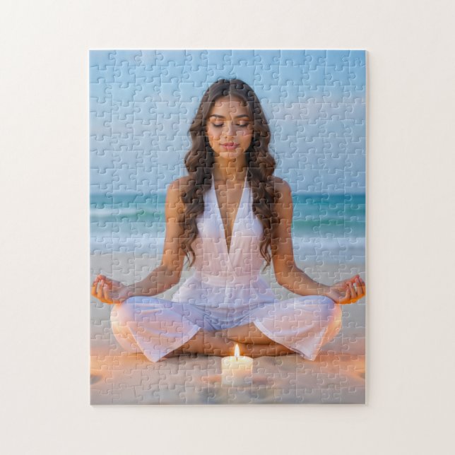 PUZZLE MEDITATION - YOGA - WELLNESS - CARPE DIEM (Vertical)