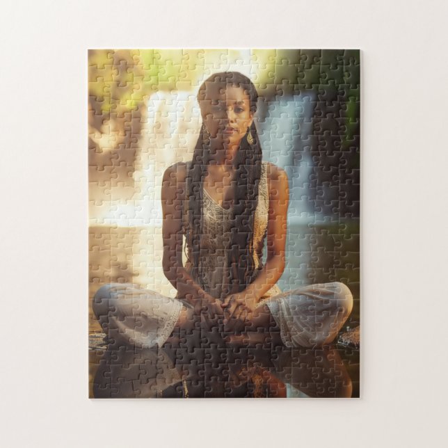 PUZZLE MEDITATION - YOGA - WELLNESS - CARPE DIEM (Vertical)