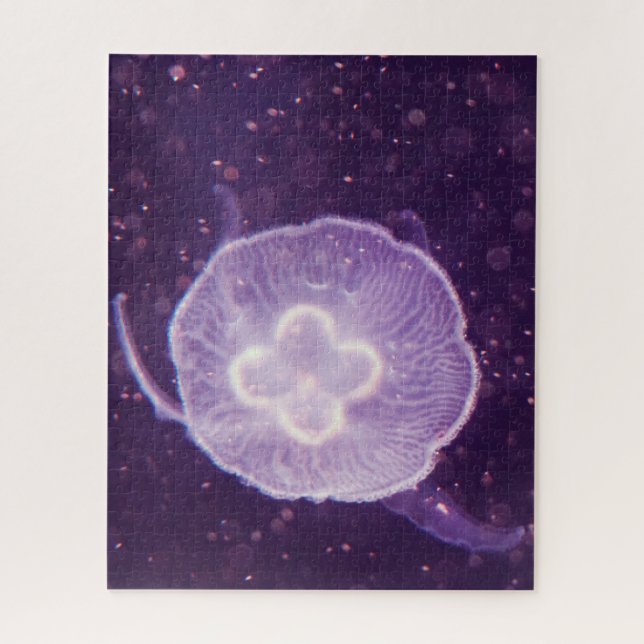 Puzzle Medusa nadando (Vertical)