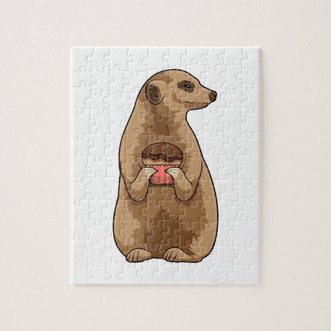 Puzzle Meerkat con Muffin (Vertical)