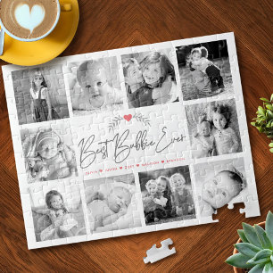 Puzzle Mejor Bubbie de Todos los Tiempos Script 10 Collag