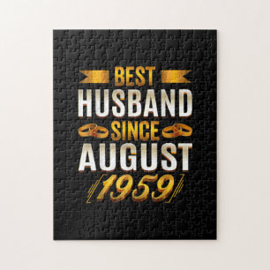 Puzzle Mejor Esposo Desde Agosto De 1959 - Gracioso 61