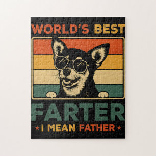 Puzzle Mejor Farter del mundo me refiero a un padre graci